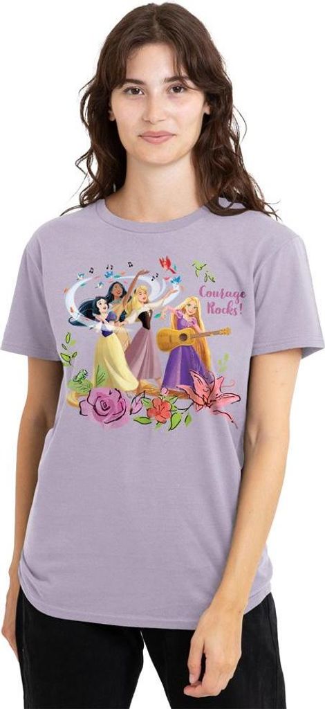 Disney Princess - T-Shirt für Damen TV25237 (XXL) (Lavendel)