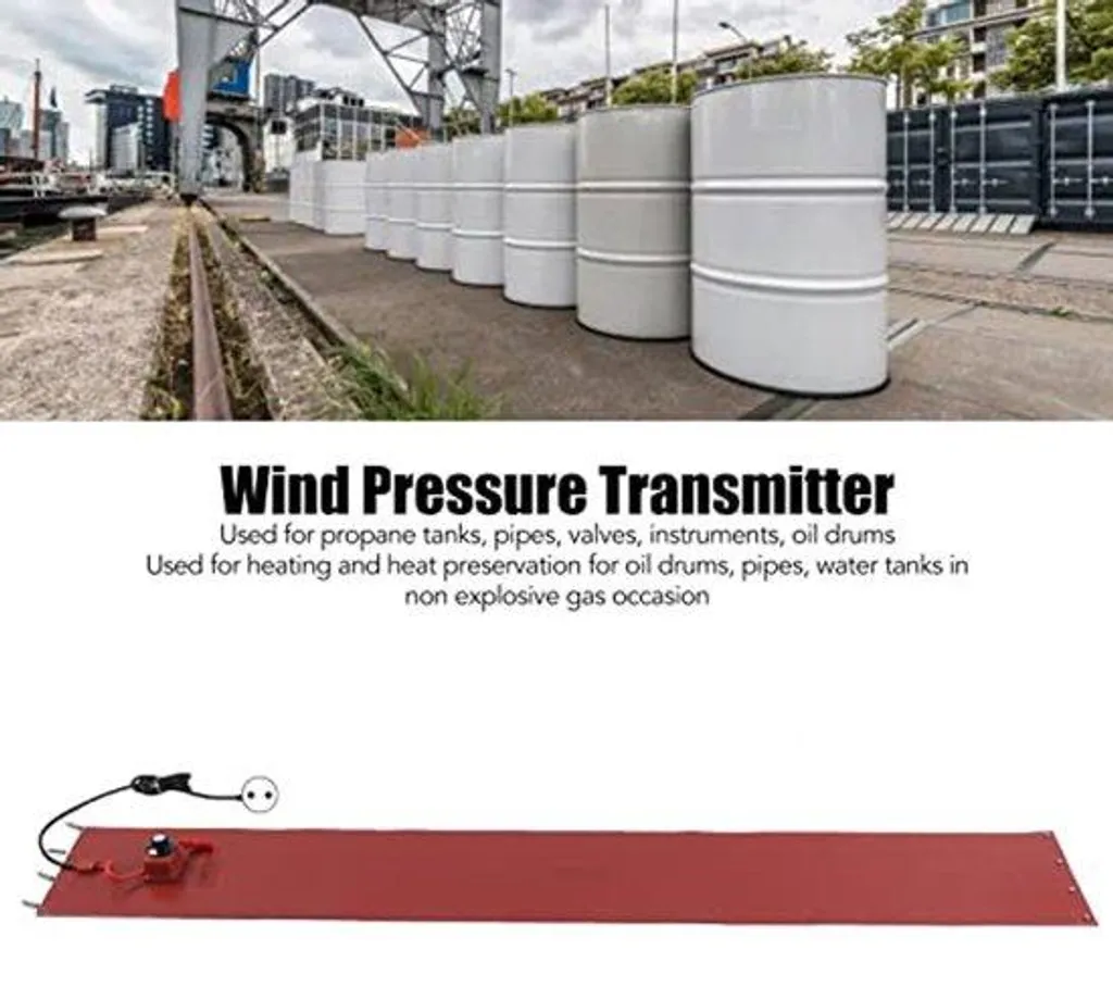 Réchauffeur de fût industriel 2000W pour maintenir fluides et huiles