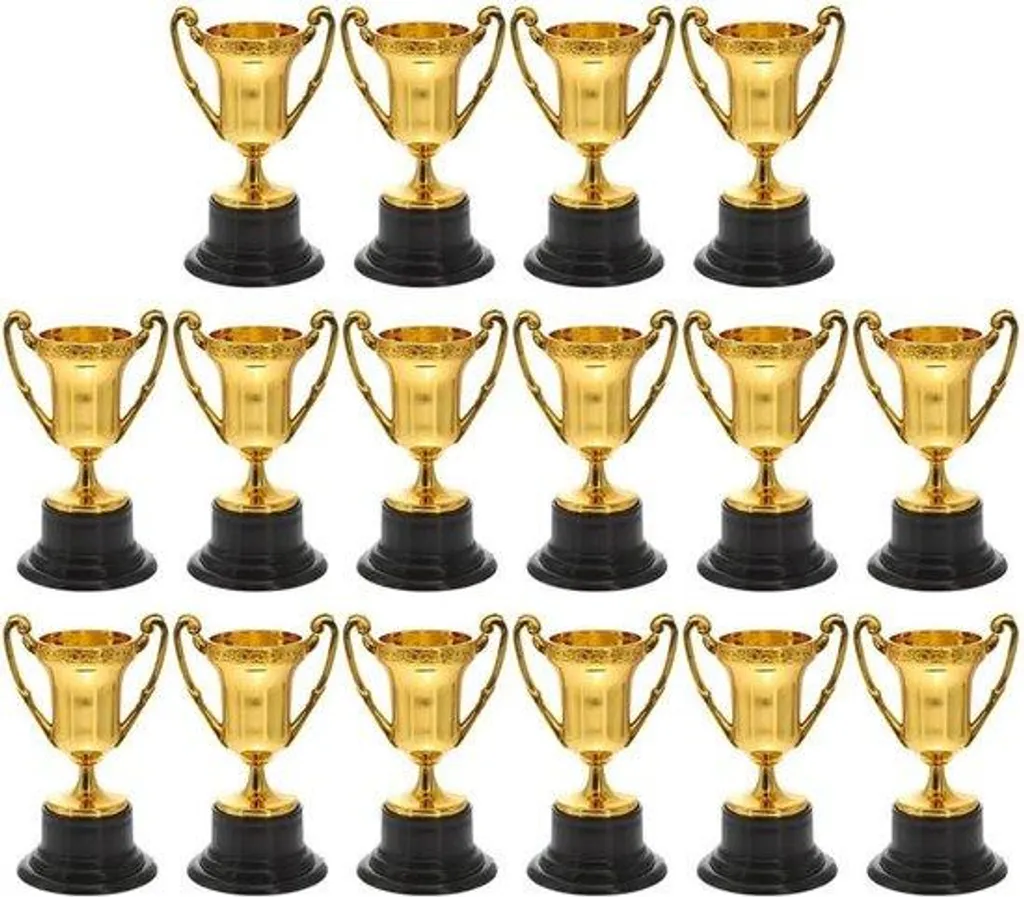 Mini-trophée pour enfants, jouet puzzle plastique incassable sûr