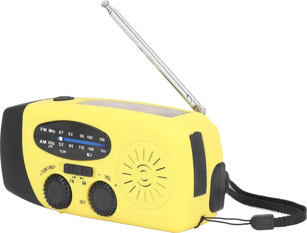 Radio d'Urgence Solaire - Solution Panne de Courant et Survie Dynamo