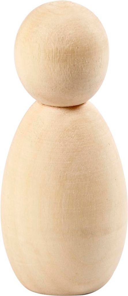 Creativ Company CC Holzkörper klein 6 cm 5 Stück Produktbild 