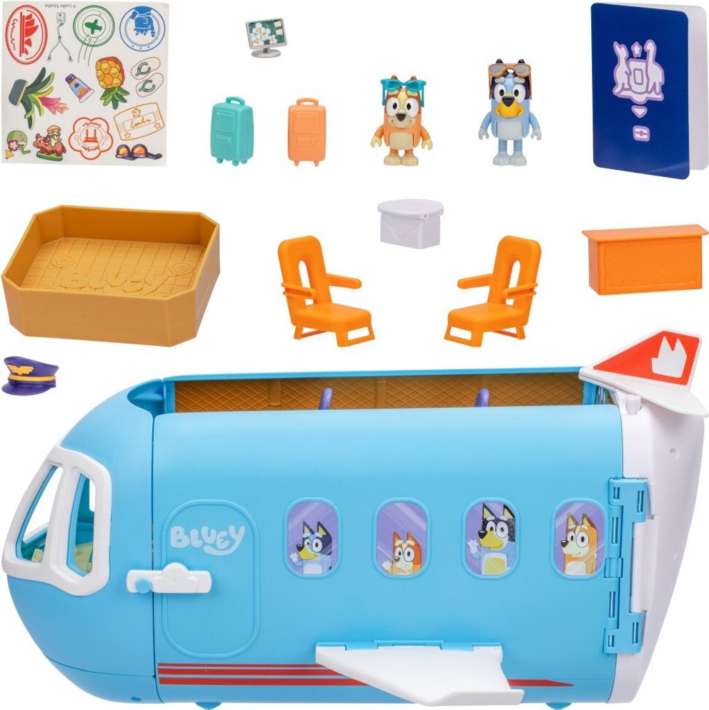 Moose - Bluey 3-in-1 Airplane Playset Produktbild 4