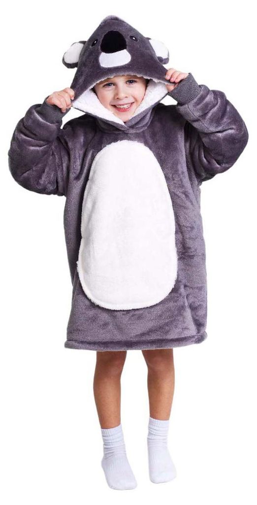 Noxxiez Hoodie Kuschelpullover Koala für Kinder 3-6 Jahre Produktbild 