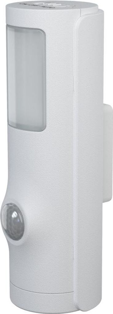Osram LED Leuchte, Nightlux Torch, Weiss, batteriebetrieben und abnehmbar, integrierter Bewegungsmelder, Tag-Nacht-Sensor, IP54, Kaltweiss - 4000K