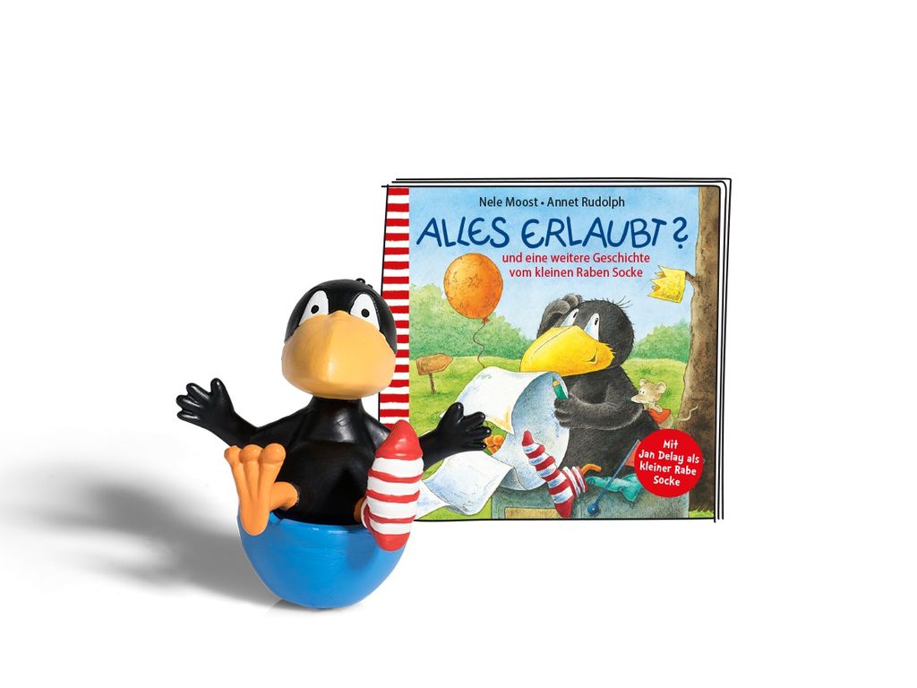 Tonies Hörfigur 01-0005 - Rabe Socke - Alles erlaubt? -