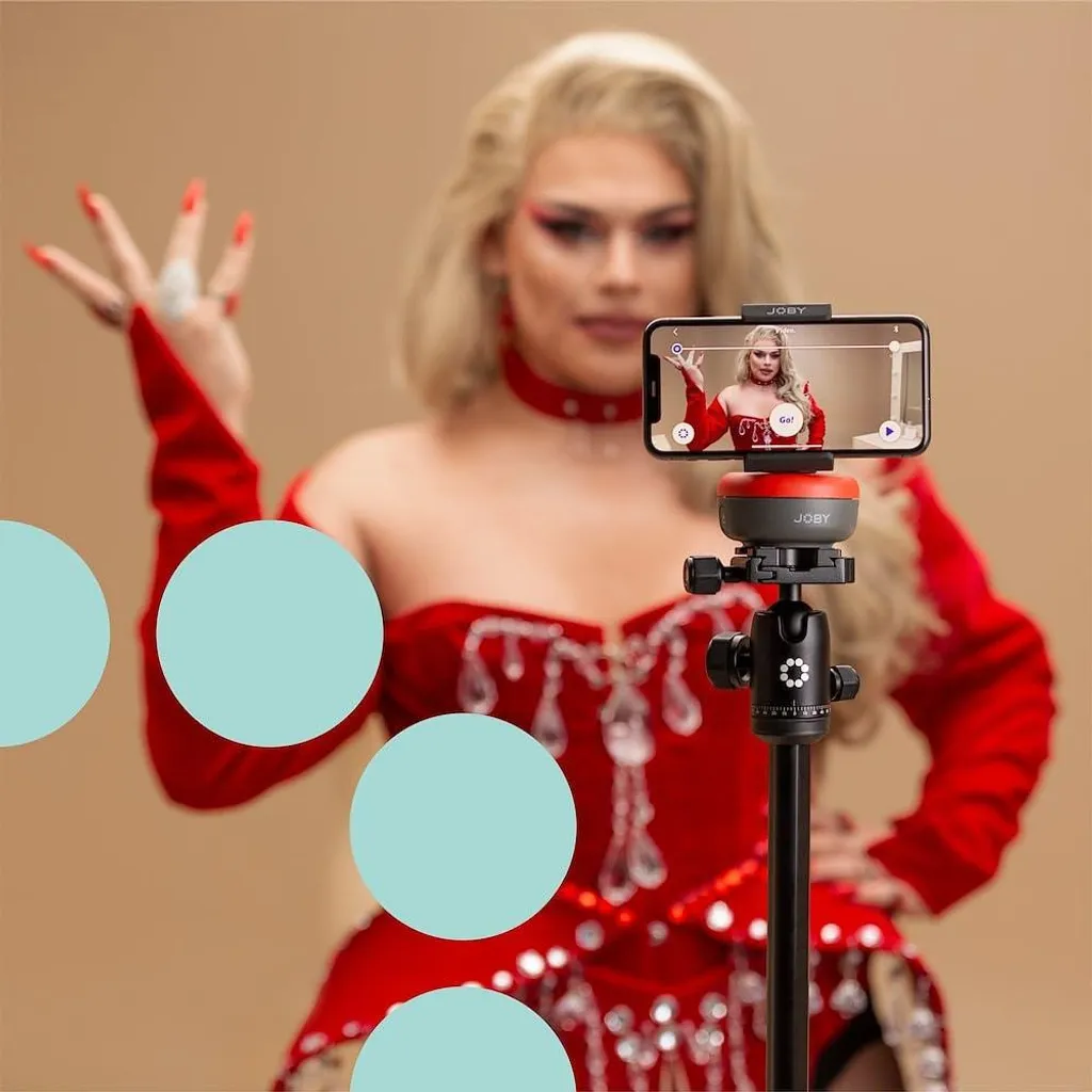 JOBY Spin Bluetooth: Testa a Sfera Motorizzata per Video e Timelapse Pro - 18