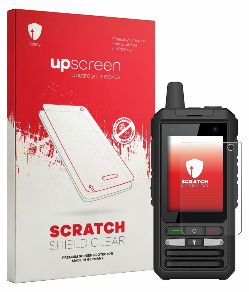 upscreen Schutzfolie für Uniwa F80S Displayschutz Displayschutzfolie Folie Klar Transparent