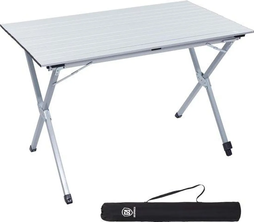 Table Aluminium 120 x 70 cm Ultra Robuste - Charge 80 kg Coloris Zinc