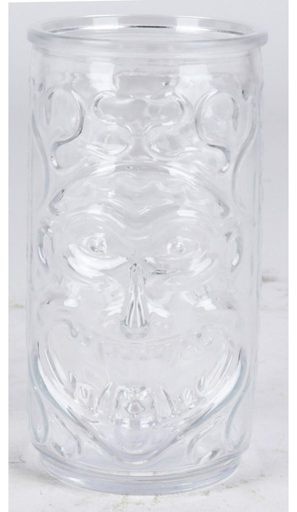 Tiki Glas 500 ml verschiedene Designs 12er Pack – tropische Cocktailgläser für Longdrinks Cocktails und Partys robust für Bar und Gastronomie