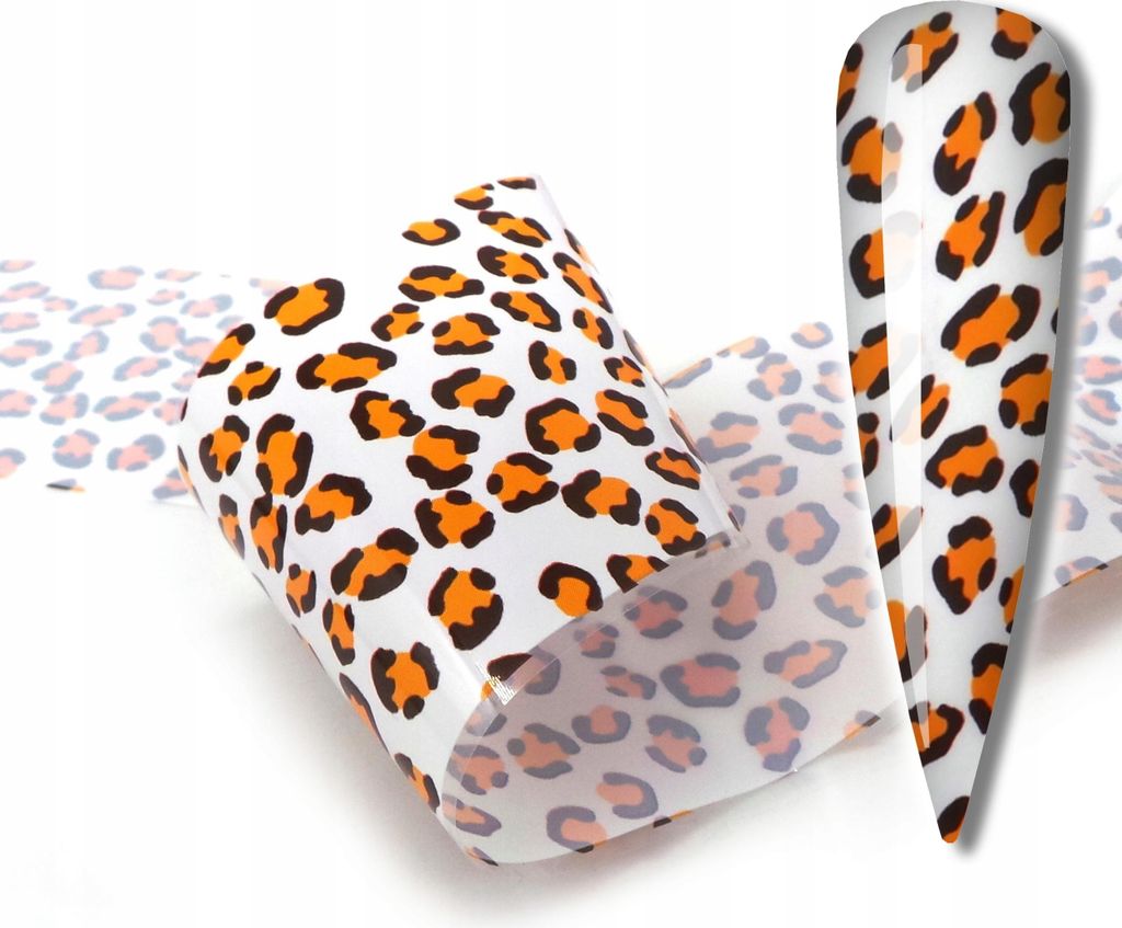 TRANSFERFOLIE 10x4cm, Leopardenfleckenmuster