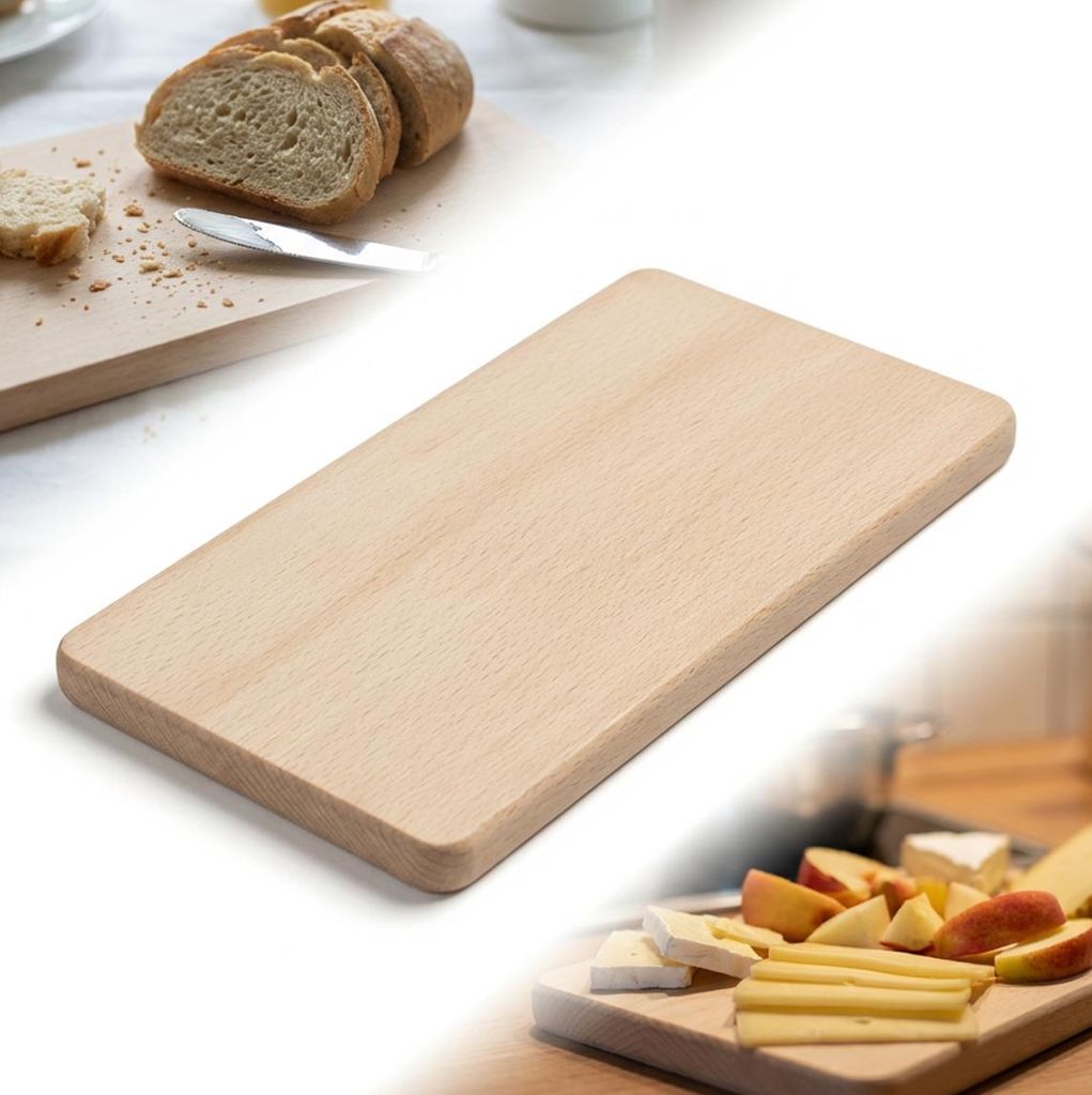 Raňajková doska z bukového dreva 22x12x1 cm Obrázok produktu 