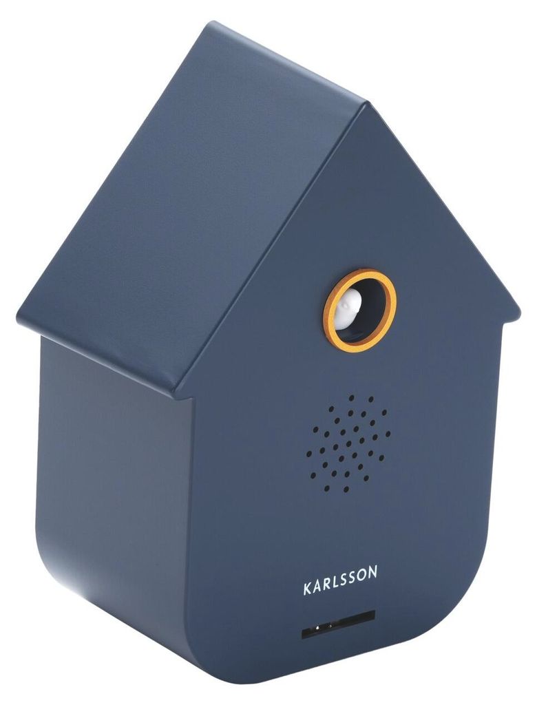 Karlsson - Decoratieve geluidsdoos "Moderne Kuikje" - Blauw Productafbeelding 