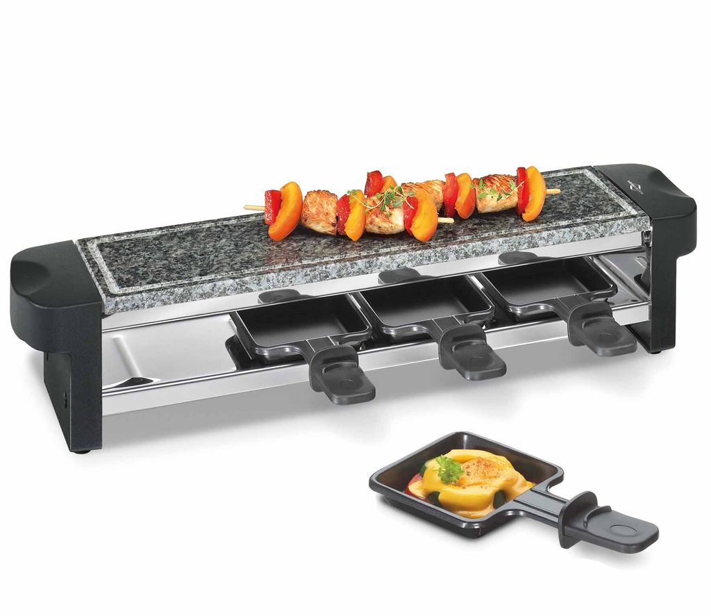 Küchenprofi Raclette HOT STONE QUATTRO czarny | Kaufland.pl
