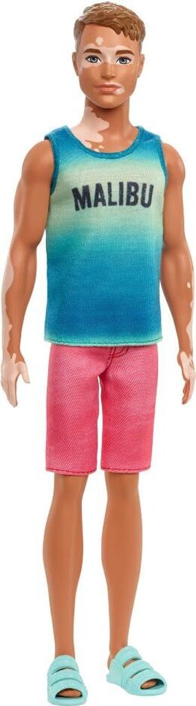 A full-body shot of a male doll.