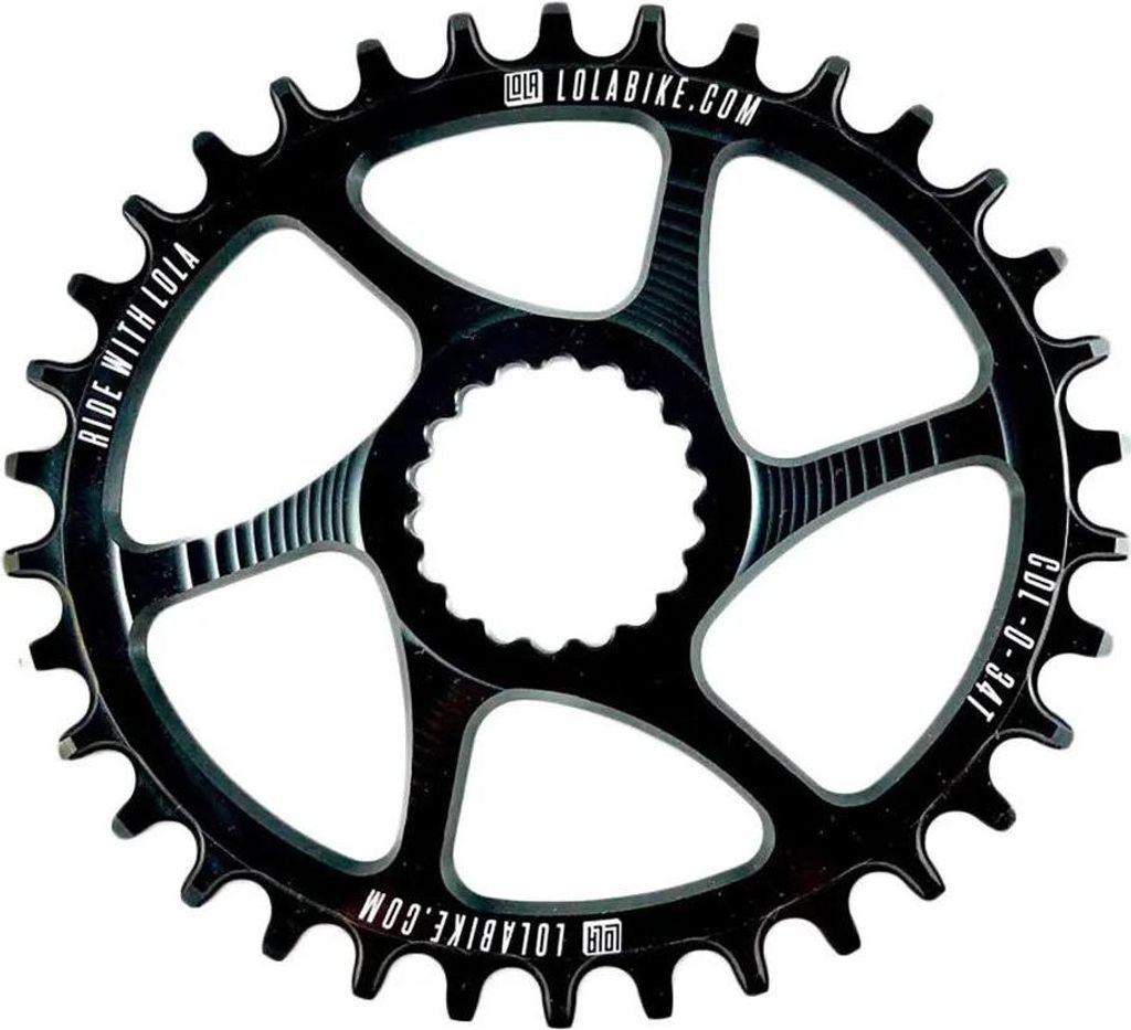 Lola Cannondale Dm Ovales Kettenblatt Silber 34t Silber 34t