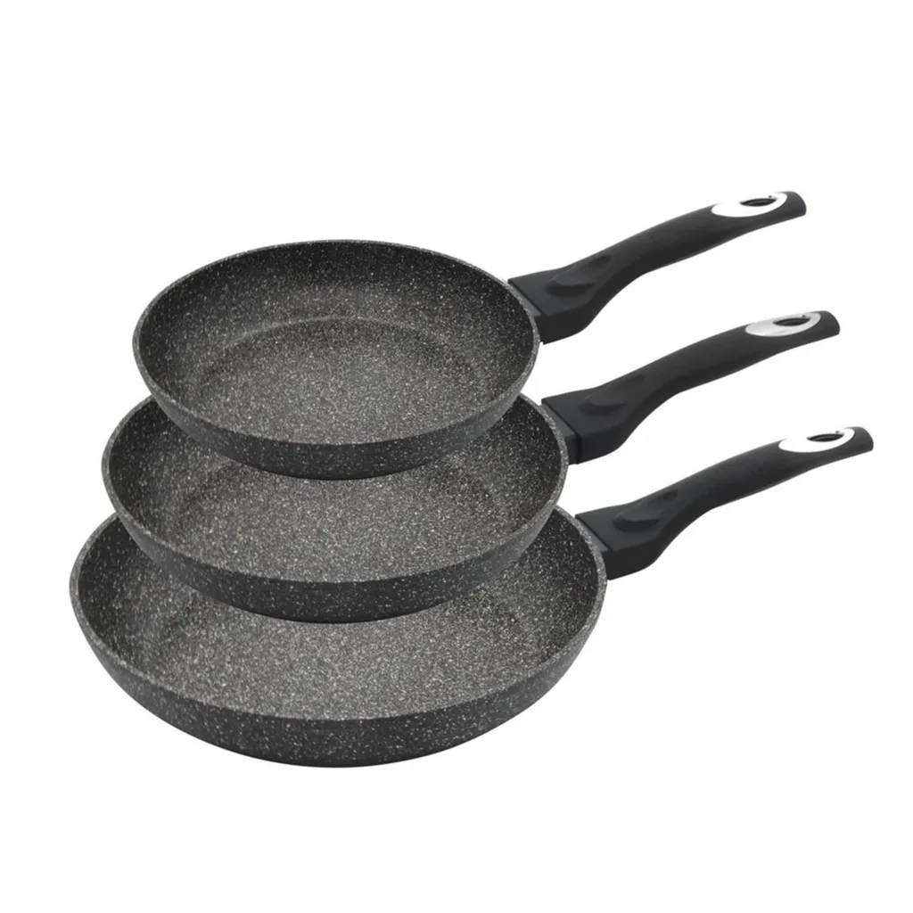 Tris Padelle Klausberg Granito Pietra 8818 | Cucina Sana e Leggera