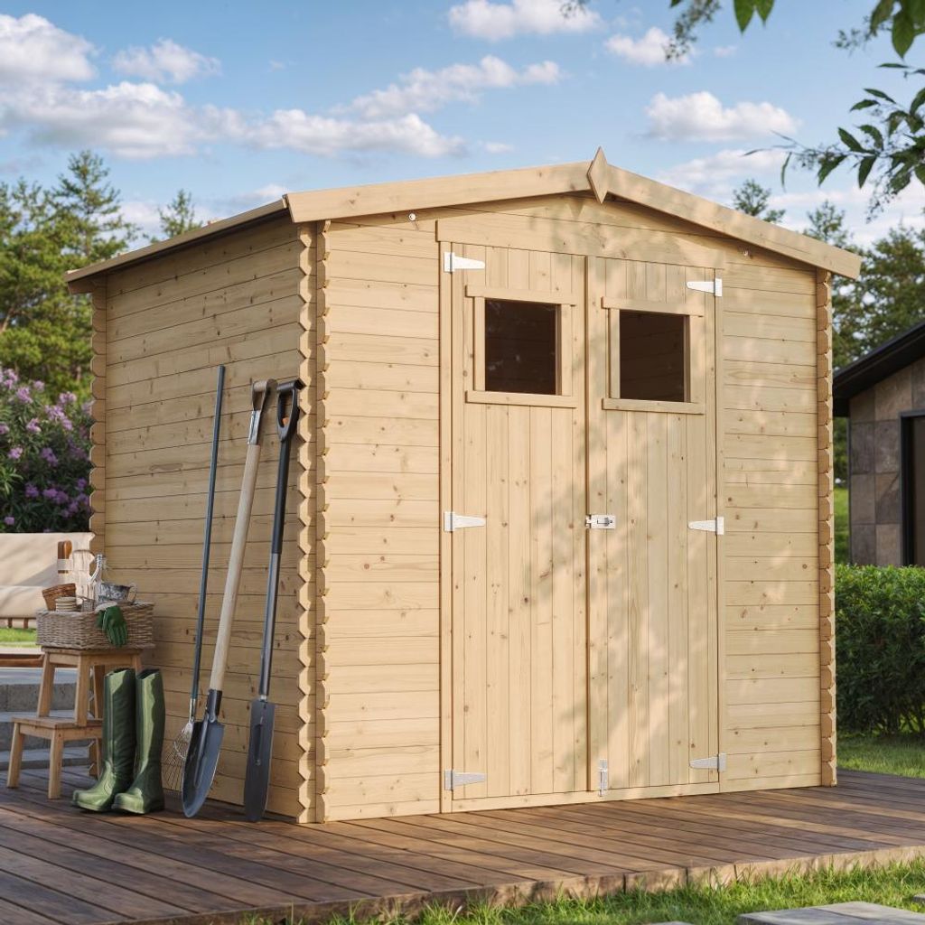 TIMBELA M369+M369G Houten tuinhuis 4,33 m² – tuinschuur met Productafbeelding 