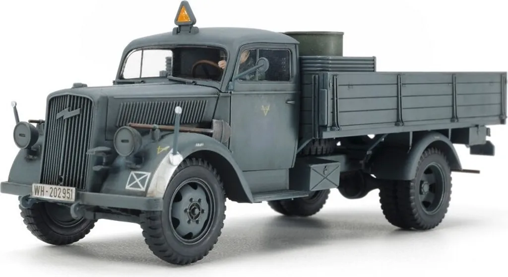 Camion Transport LKW 3to 4x2 Allemand Tamiya 1/48 Finition Ultra Détaillée