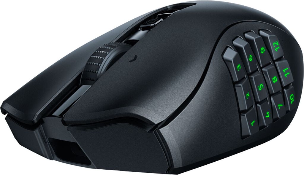 Razer Naga Pro v2 マウス Razer Naga V2 Pro - ergonomiczna mysz do gier MMO z 16