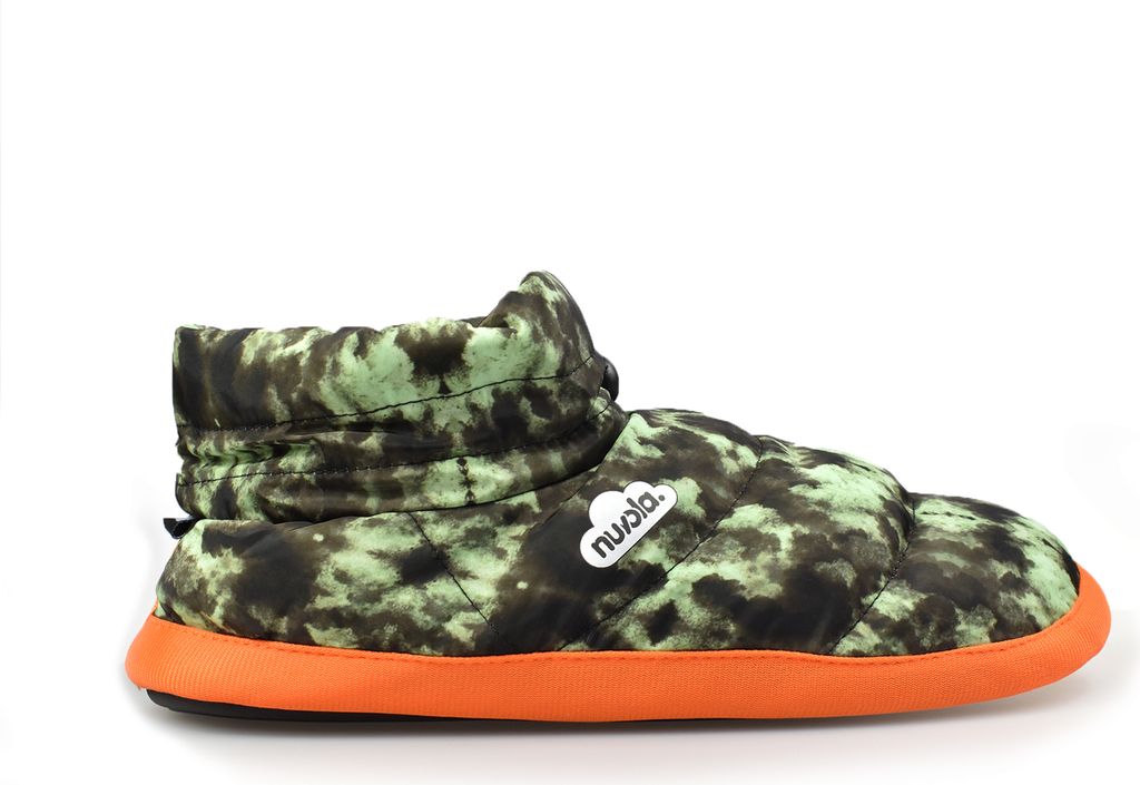 NUVOLA. Hausschuhe Herren Damen rutschfester Sohle warm gepolstert bequem grün 42/43 EU - UNBHGPR21NBA