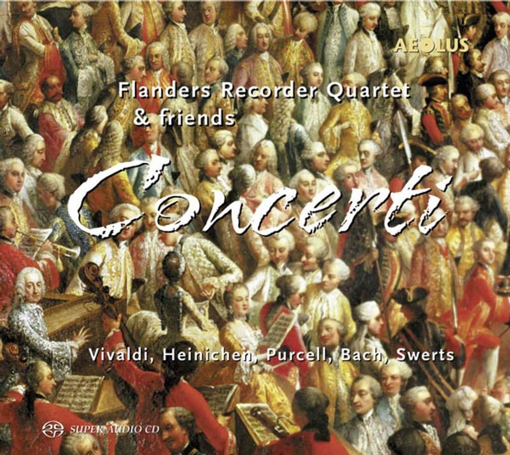 Flanders Recorder Quartet: Concerti für 4 Blockflöten