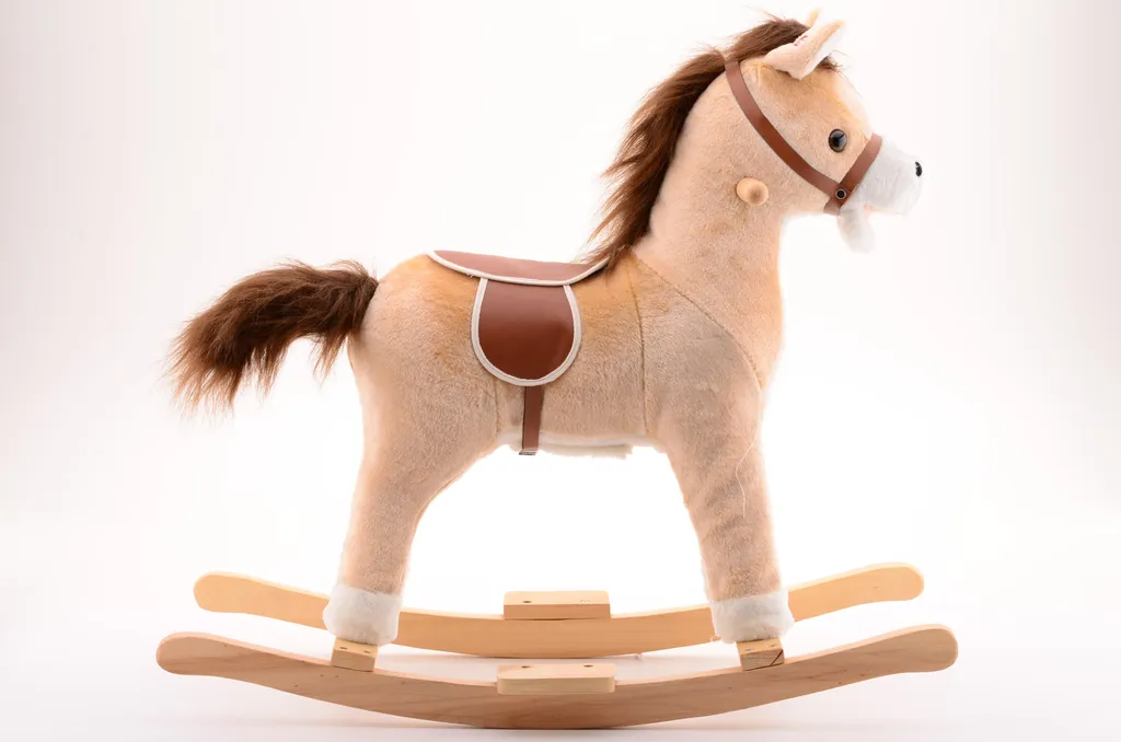 Cheval à bascule sécurisé 22227 - Stable et durable pour les petits