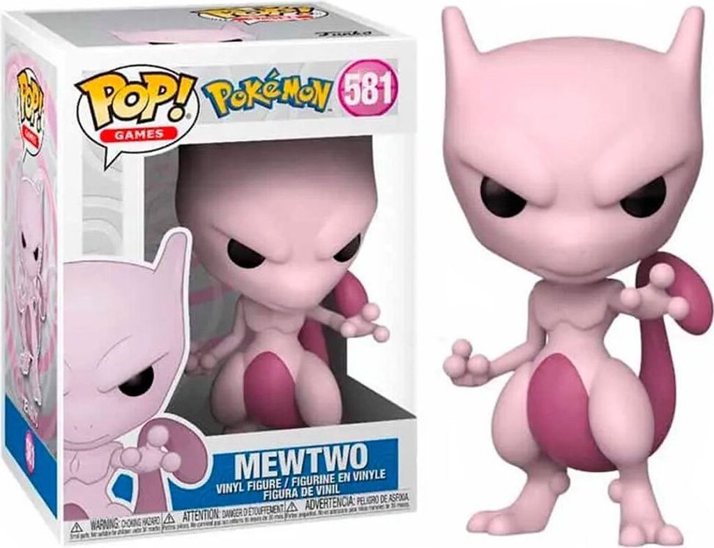 Pokemon POP! Games Vinyl Figur Mewtwo 9 cm Produktbild 7