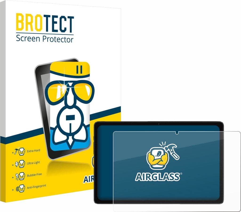 BROTECT Schutzglas für ZTE Blade X10 II Schutzfolie Panzer Folie Glas Display Schutz klar