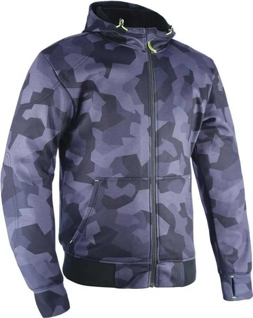 Sweat à Capuche Moto Oxford Super Hoodie 2.0 avec Protections CE Hommes
