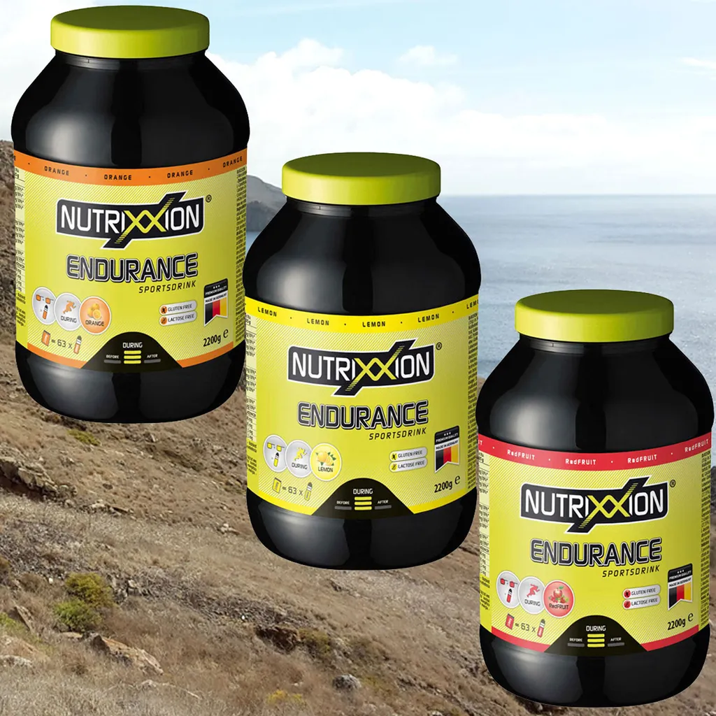 Boisson sport pour effort long NUTRIXXION Endurance Lemon Boîte 2200g