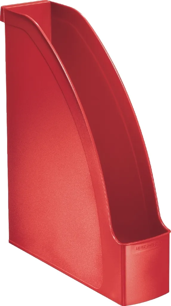 Range-revues Leitz PLUS rouge vertical A4 pour dossiers et magazines - 3