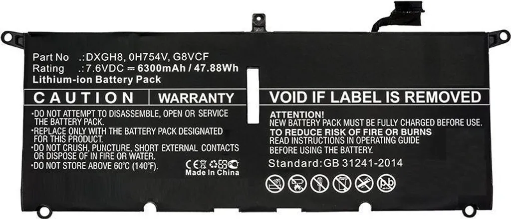 Batterie de rechange Dell XPS 13 9370 pour retrouver l'autonomie PC