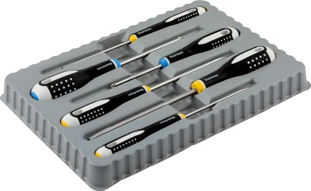 Jeu de tournevis ERGO Bahco BE-9882i Inox Fente Pozidriv - 6 pièces