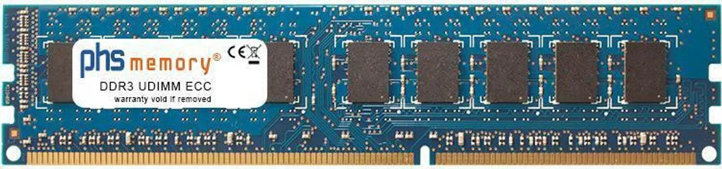 PHS-memory 8GB RAM per MSI Z87 MPower Max AC | DDR3 1600MHz ECC UDIMM