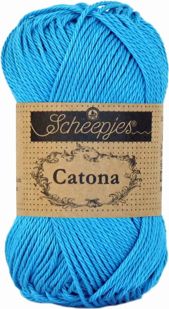 Scheepjes Catona 10g (146) - Vivid Blue Produktbild 