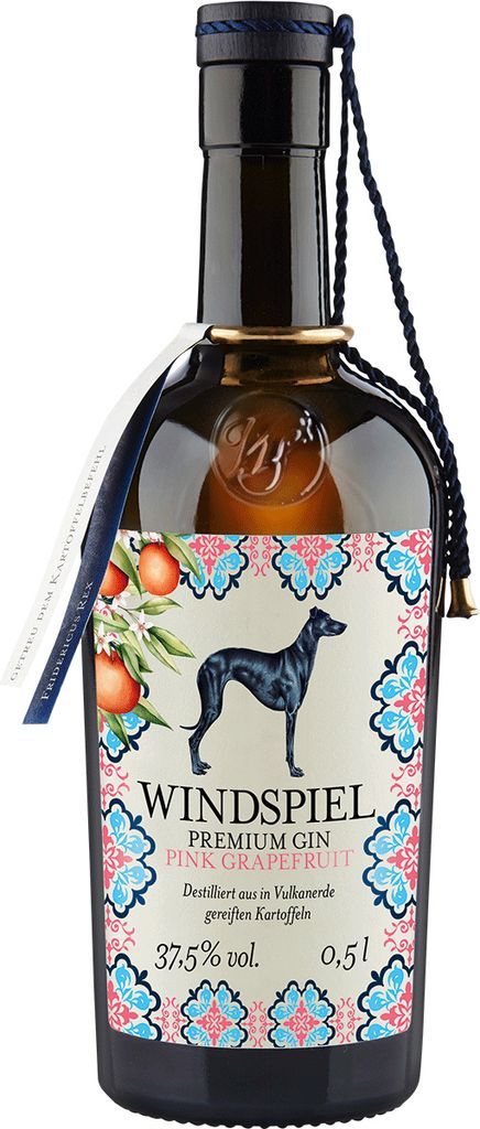 Windspiel Windspiel Premium Gin Pink Grapefruit 37,5%vol NV Gin ( 1 x 0.5 L )