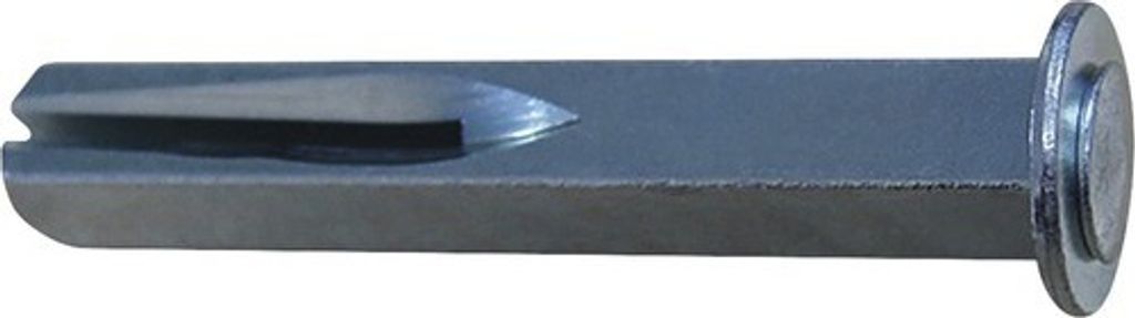 Wechselstift mit Platte 8x60 mm verzinkt Befestigung für Produktbild 