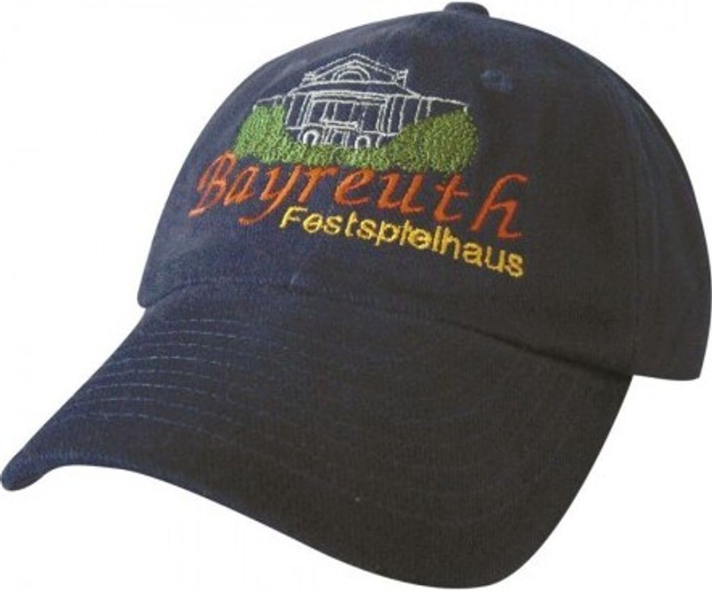 Baseballcap mit Einstickung - Festspielhaus Bayreuth - Produktbild 