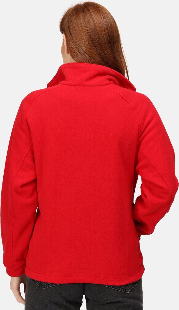 Regatta Damen Thor III Fleece-Jacke RG1488 (34 DE) (Rot) Produktbild 3