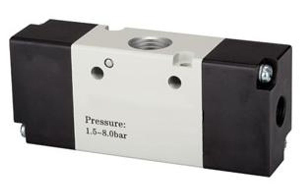 Riegler 3/2-Wegeventil, pneumatisch, »3A «, bistabil, G 1/4, 850l/min