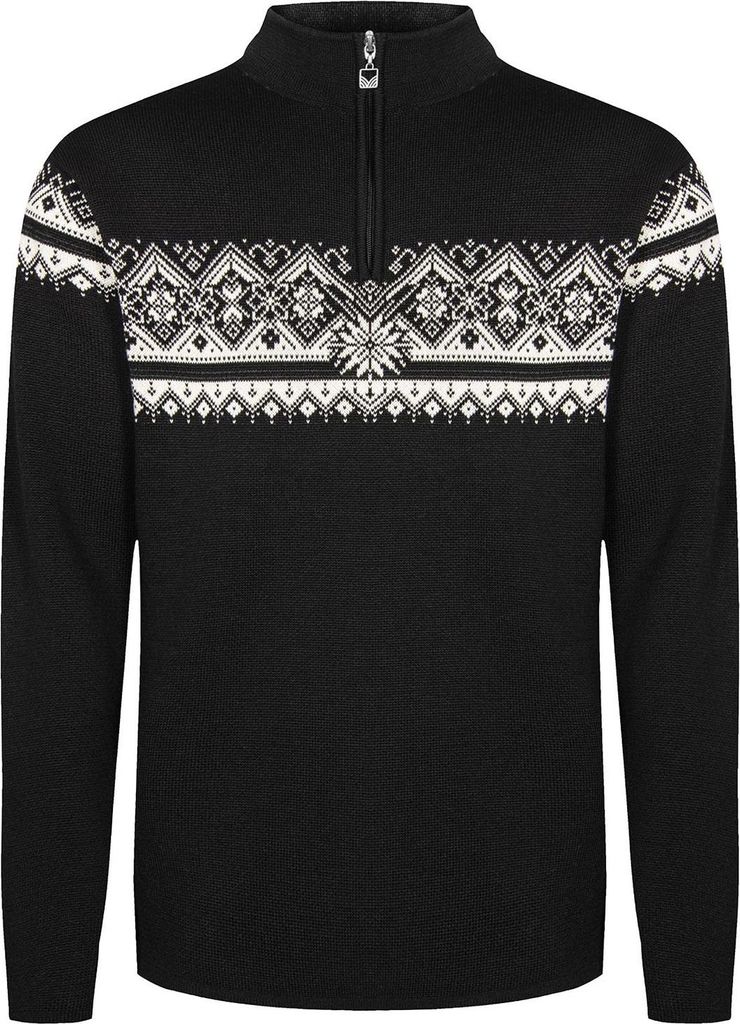 DALE OF NORWAY Moritz Sweater Herren Pullover aus Wolle schwarz M