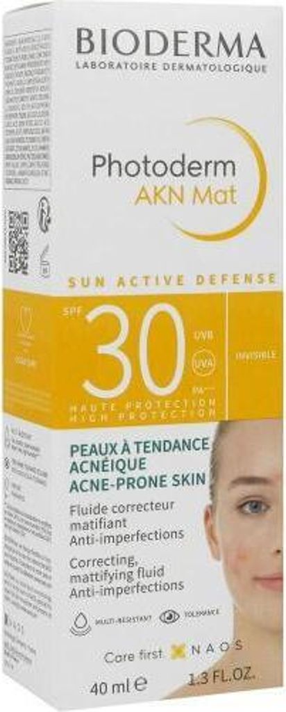 Bioderma Photoderm Akn Spf30 Mat Fluid 40ml Produktbild 2
