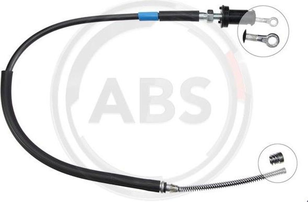 A.B.S. K19231 Seilzug, Handbremse OE SPB000160 kompatibel mit Defender