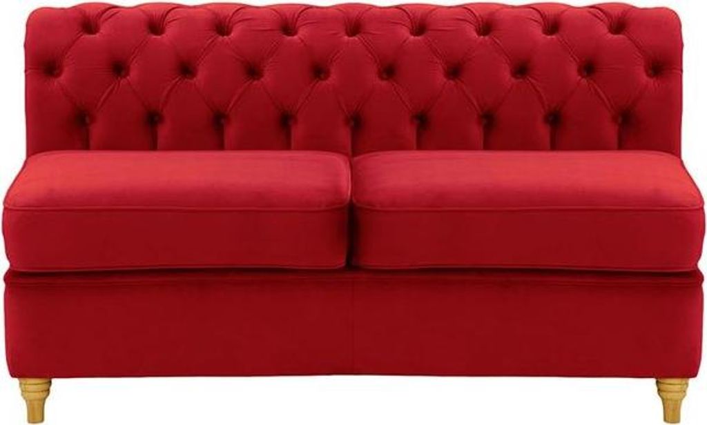 Chesterfield Modul - Innenelement, zweisitzig (2CP)-Velluto 7-like oak