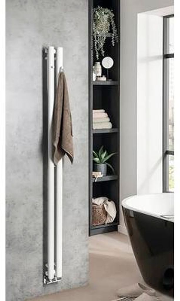 Dizajnový radiátor Sapho 180 x 12 x 140 mm pripojenie 1/2" Obrázok produktu 
