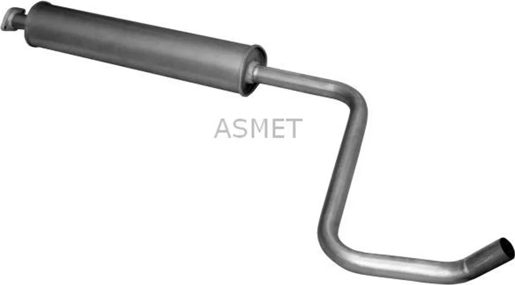 Pot d'échappement silencieux avant OE 852539 compatible avec Astra J GTC
