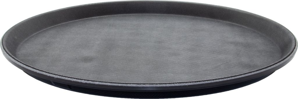 AcMax Gastrotablett rund 35.5 cm Durchmesser Tablett Antirutsch Beschichtet