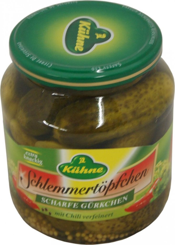 Kühne gourmet garnki ostrych pikli uszlachetnionych chili Zdjęcie produktu 