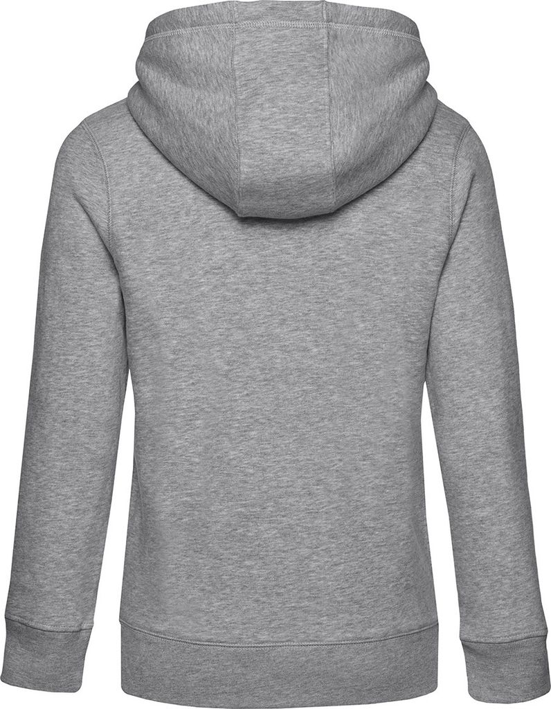 B&C - Queen Kapuzenpullover für Damen BC4709 (XS) (Asphaltgrau)