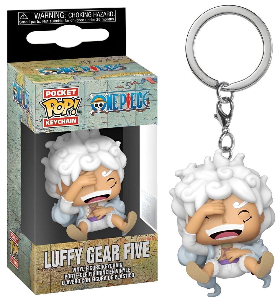 Portachiavi Pocket POP One Piece: Rufy in Gear 5 Immagine del prodotto 